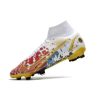 Nike Mercurial Superfly VIII Elite DF FG Ronaldo Blanco Rojo Azul Oro